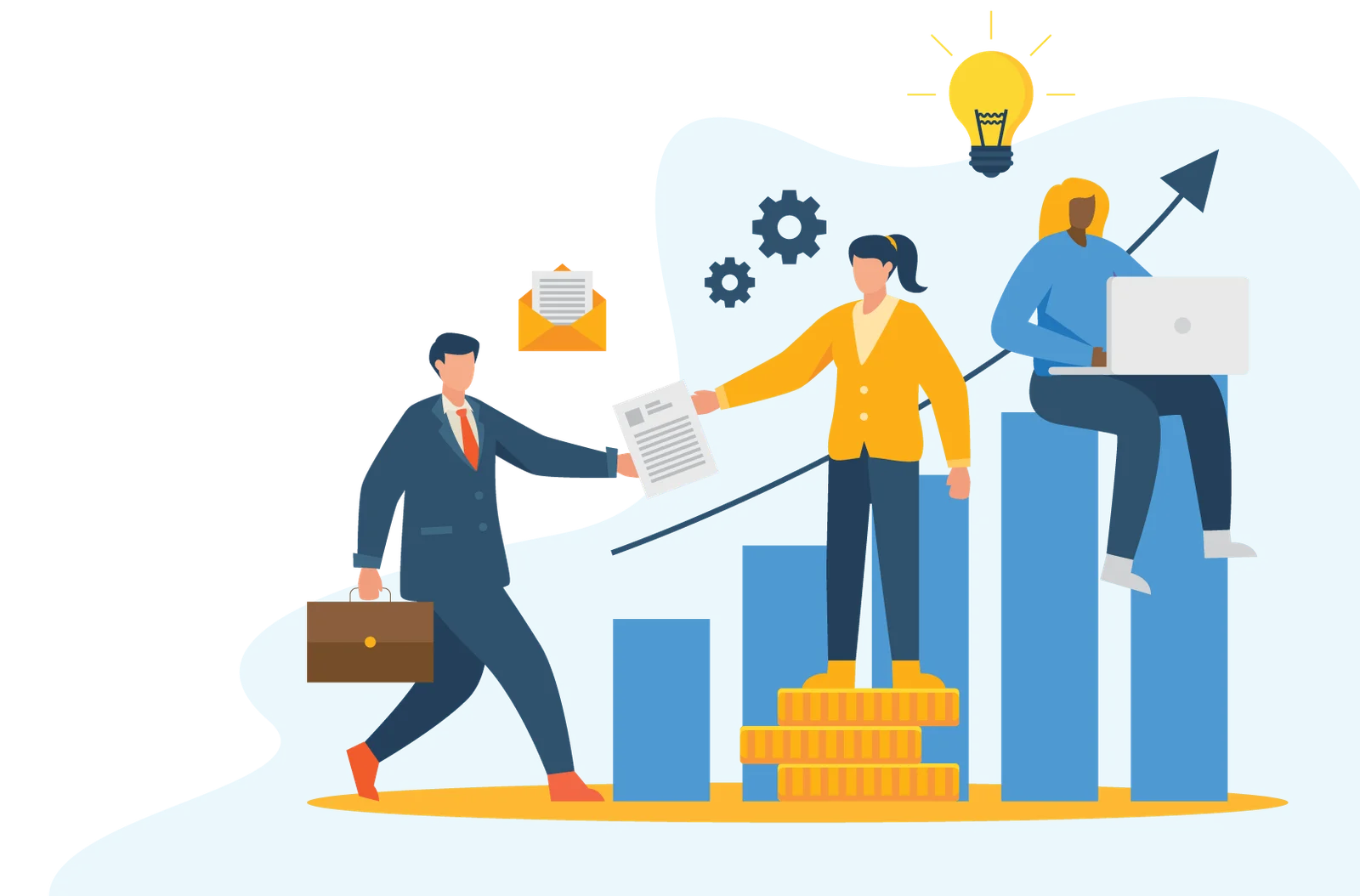 simulasi keuntungan bisnis b-more