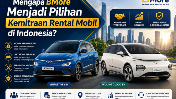 Mengapa BMore Menjadi Pilihan Kemitraan Rental Mobil di Indonesia?